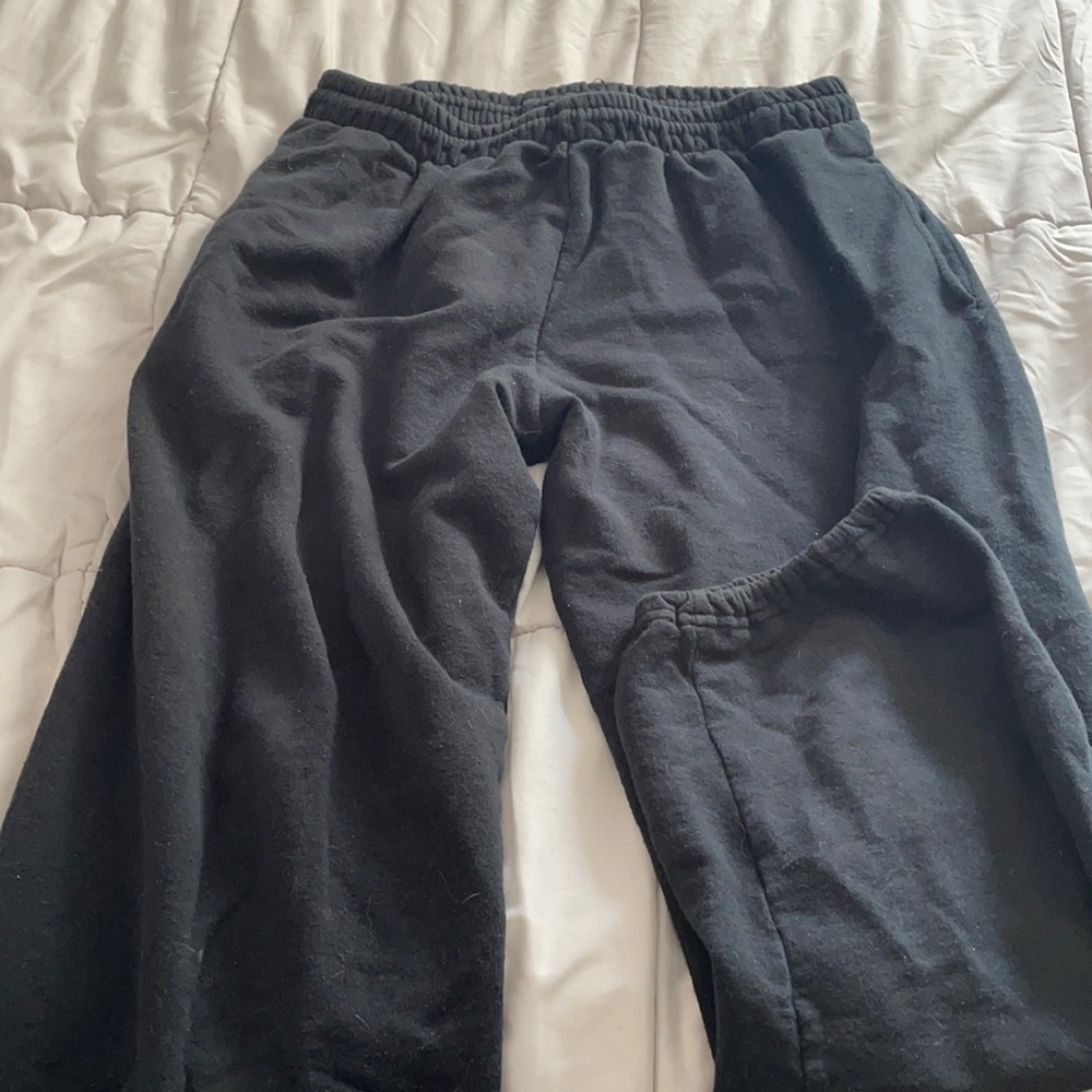 Vintage fruit of the loom black sweatpants size Large